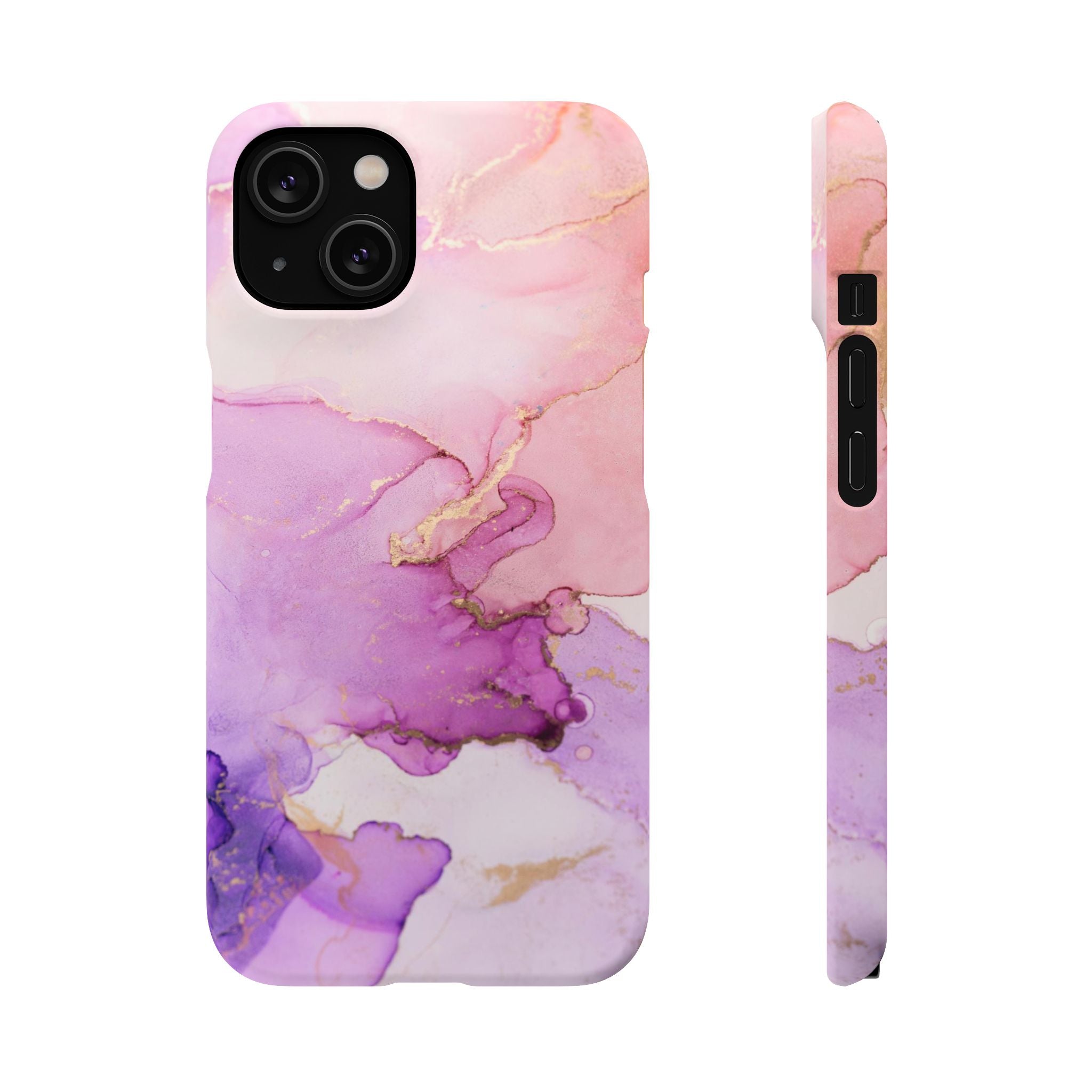 Pink Marble - Snap Case