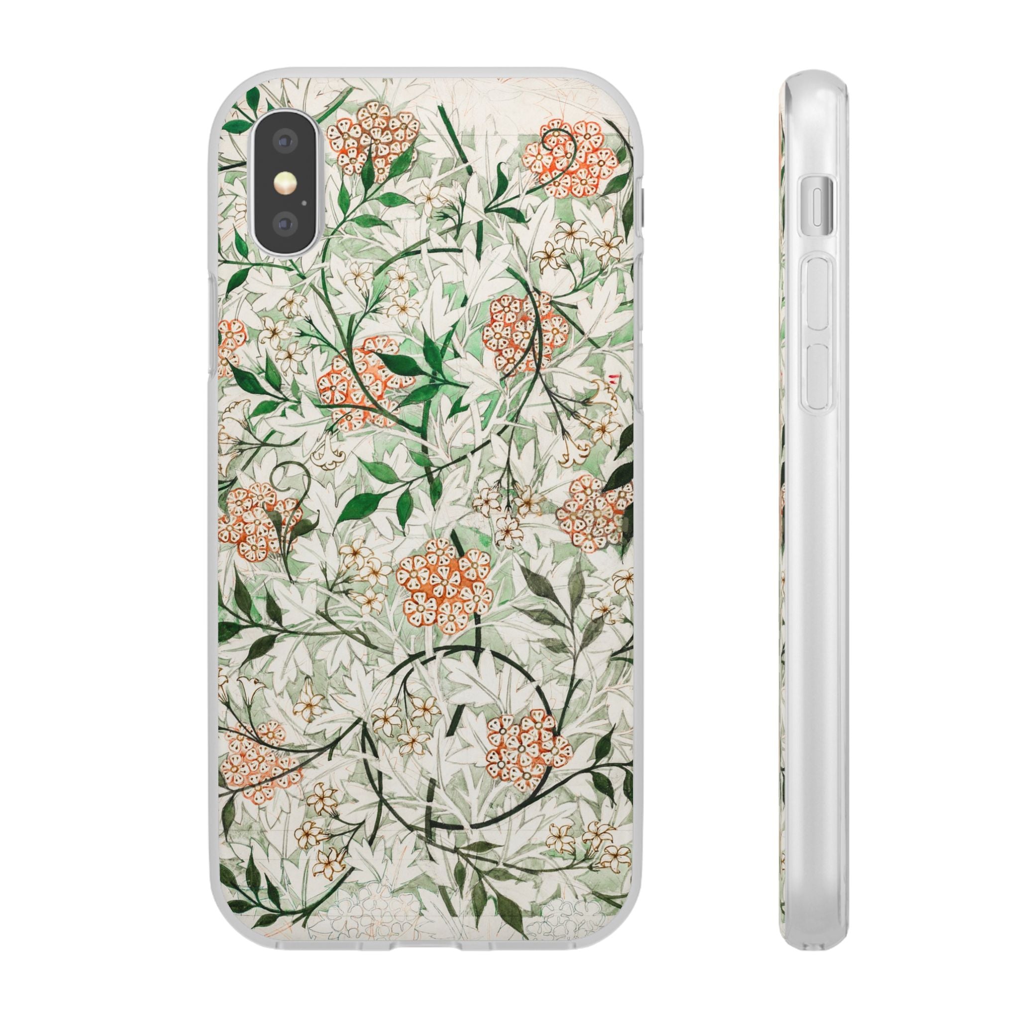 William Morris's (1834-1896) famous Jasmine pattern artwork - Flexi Case