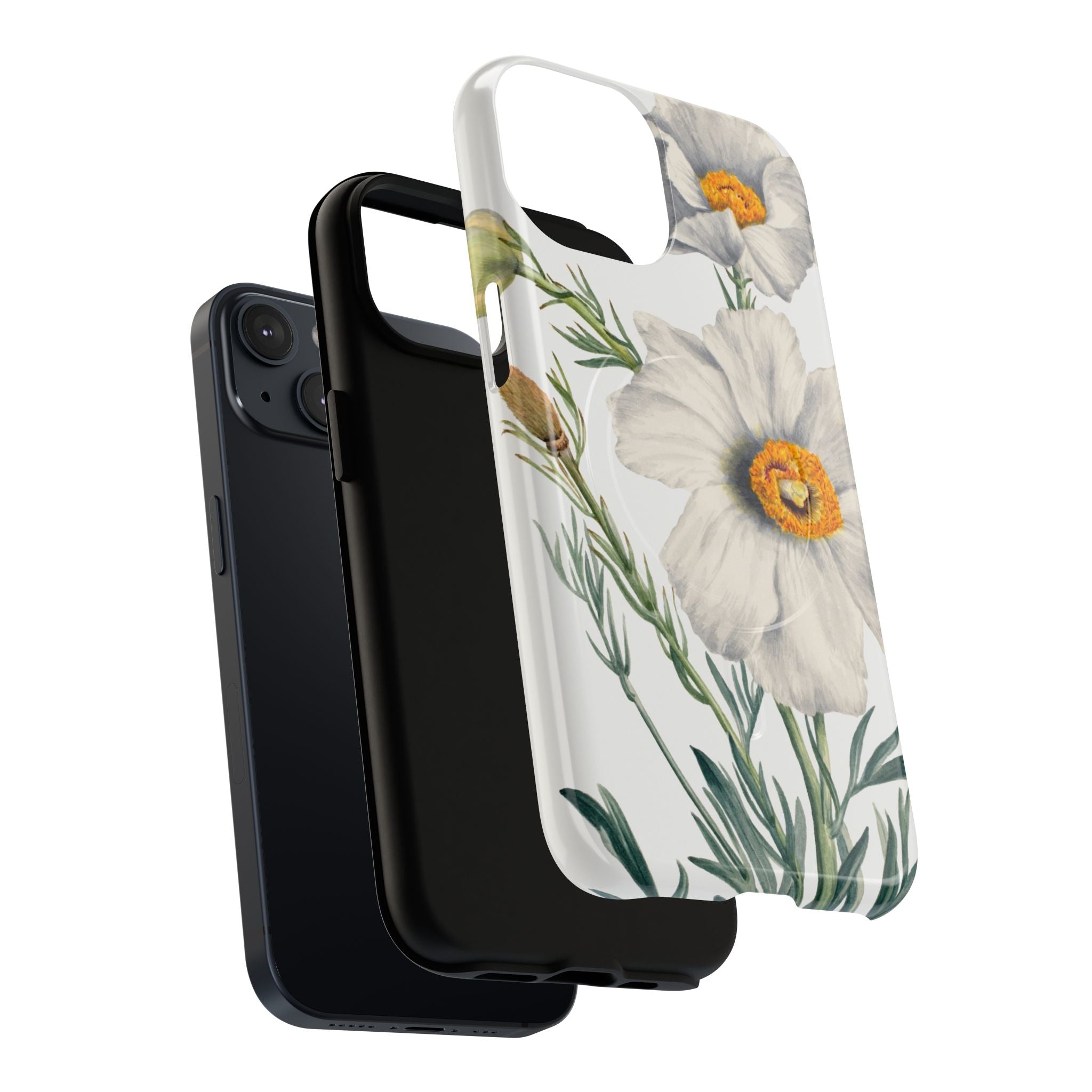 Matilija Poppy by Mary Vaux Walcott - Tough Magnetic Case