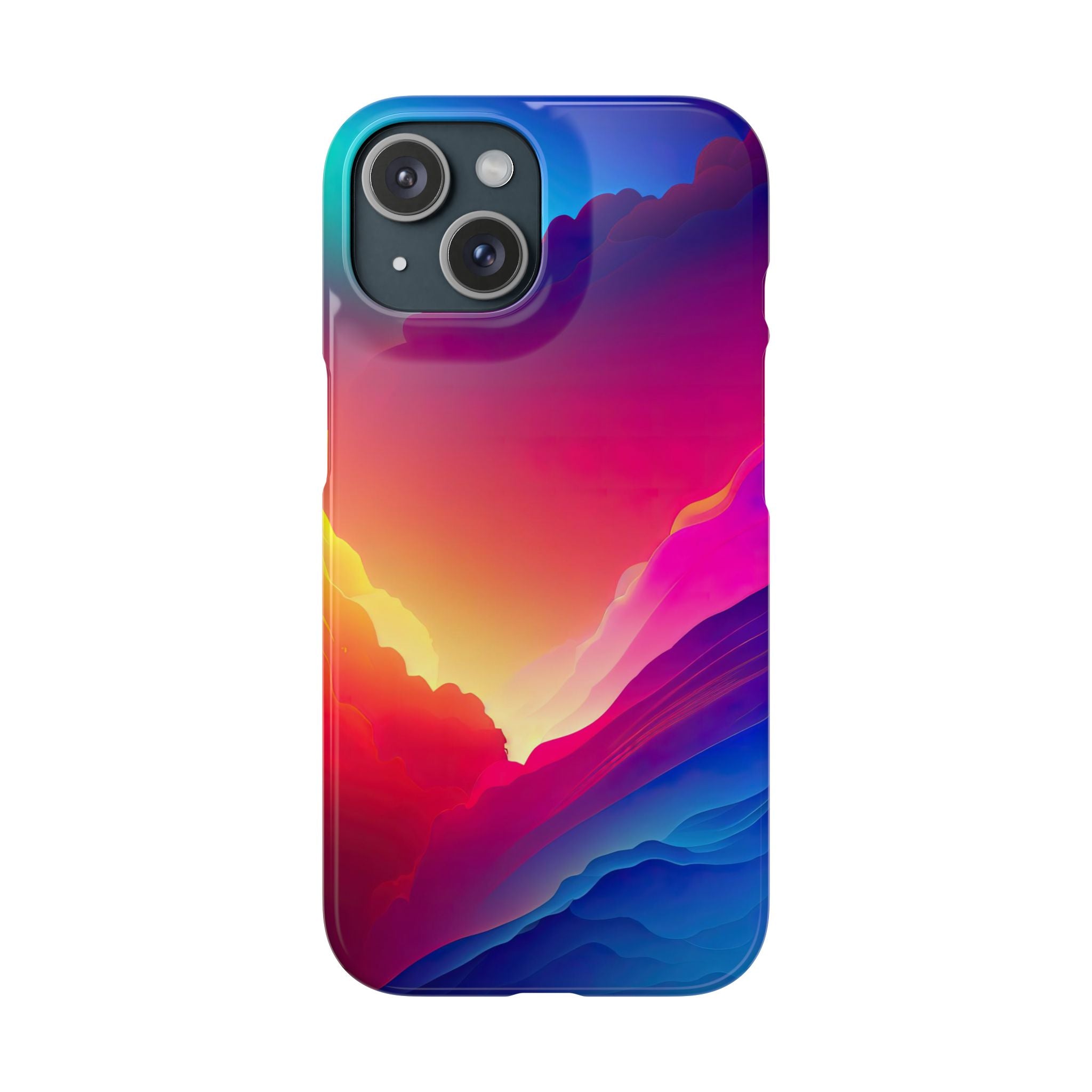 Rainbow Clouds - Snap Case