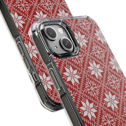 Image of Snow Flake - Magnetic Clear Impact Case