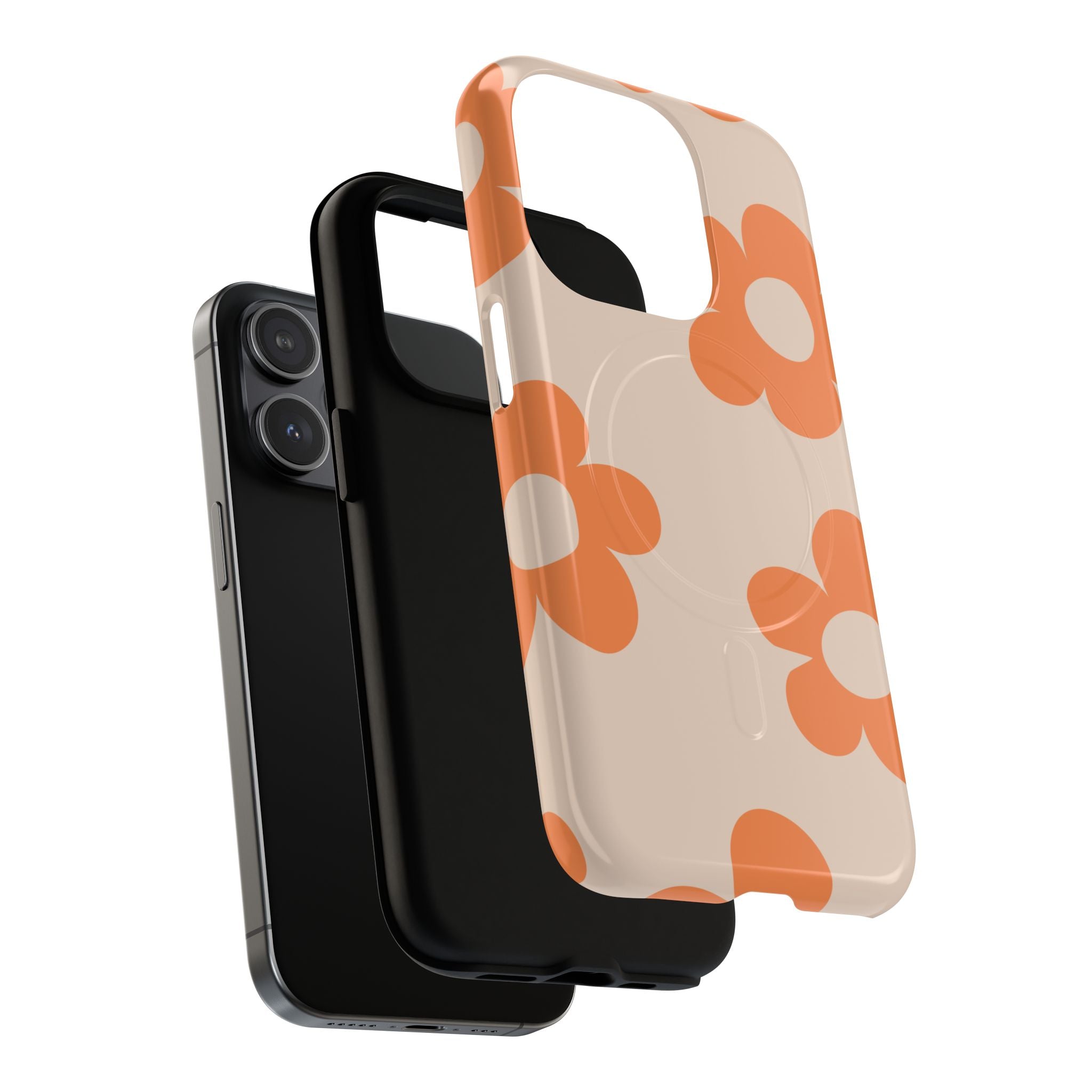Retro Petals - Tough Magnetic Case