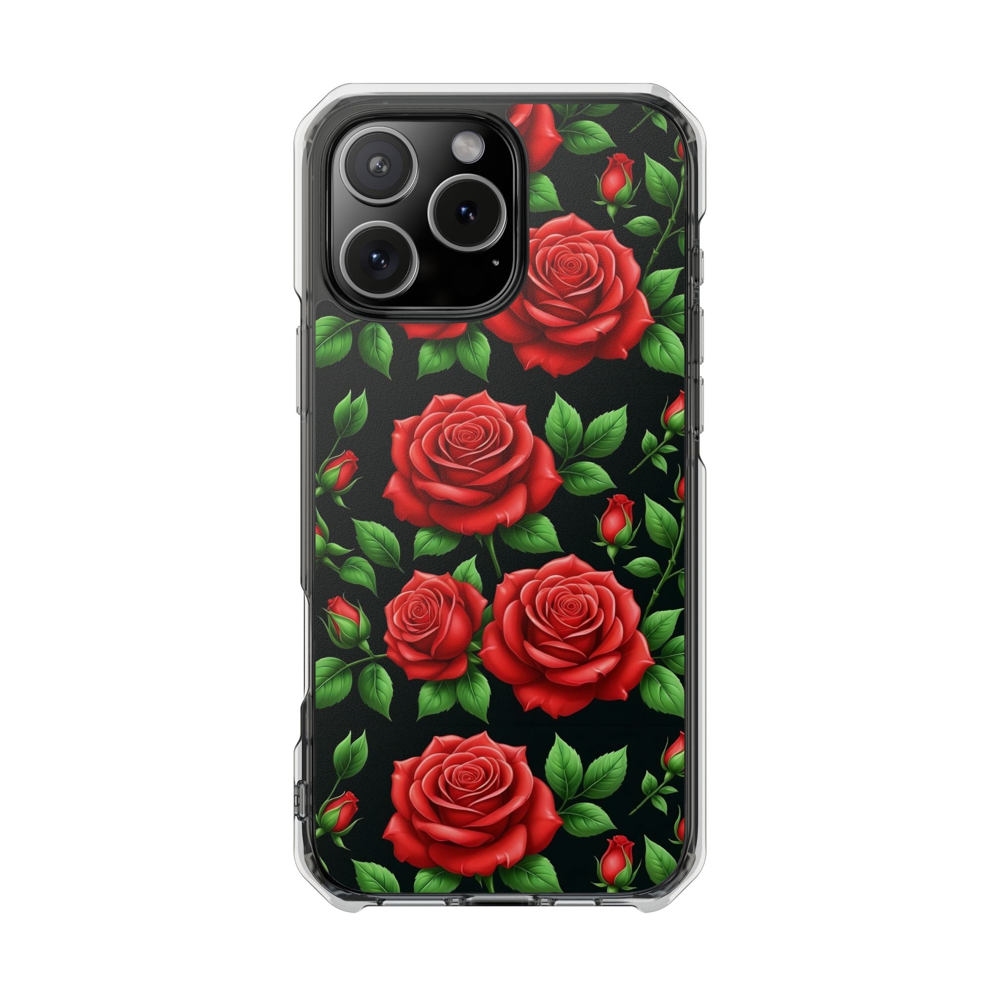 Roses are Red - Magnetic Clear Impact Case