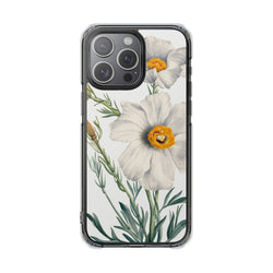 Image of Matilija Poppy by Mary Vaux Walcott - Magnetic Clear Impact Case