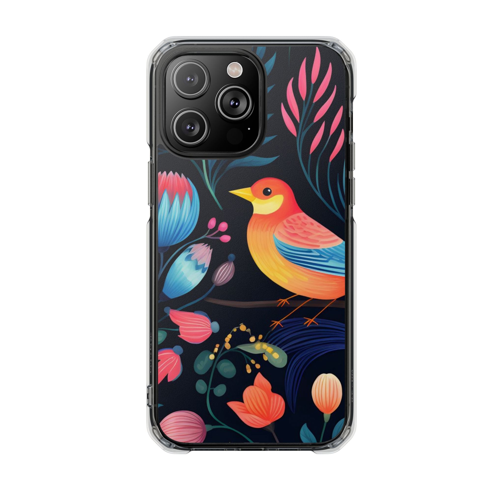 Bright Birds - Magnetic Clear Impact Case