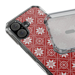 Image of Snow Flake - Magnetic Clear Impact Case