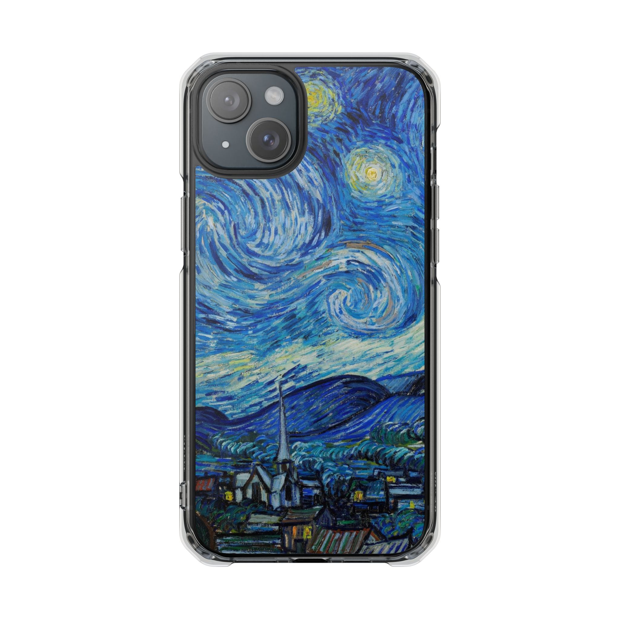 Vincent Van Gogh's The Starry Night - Magnetic Clear Impact Case