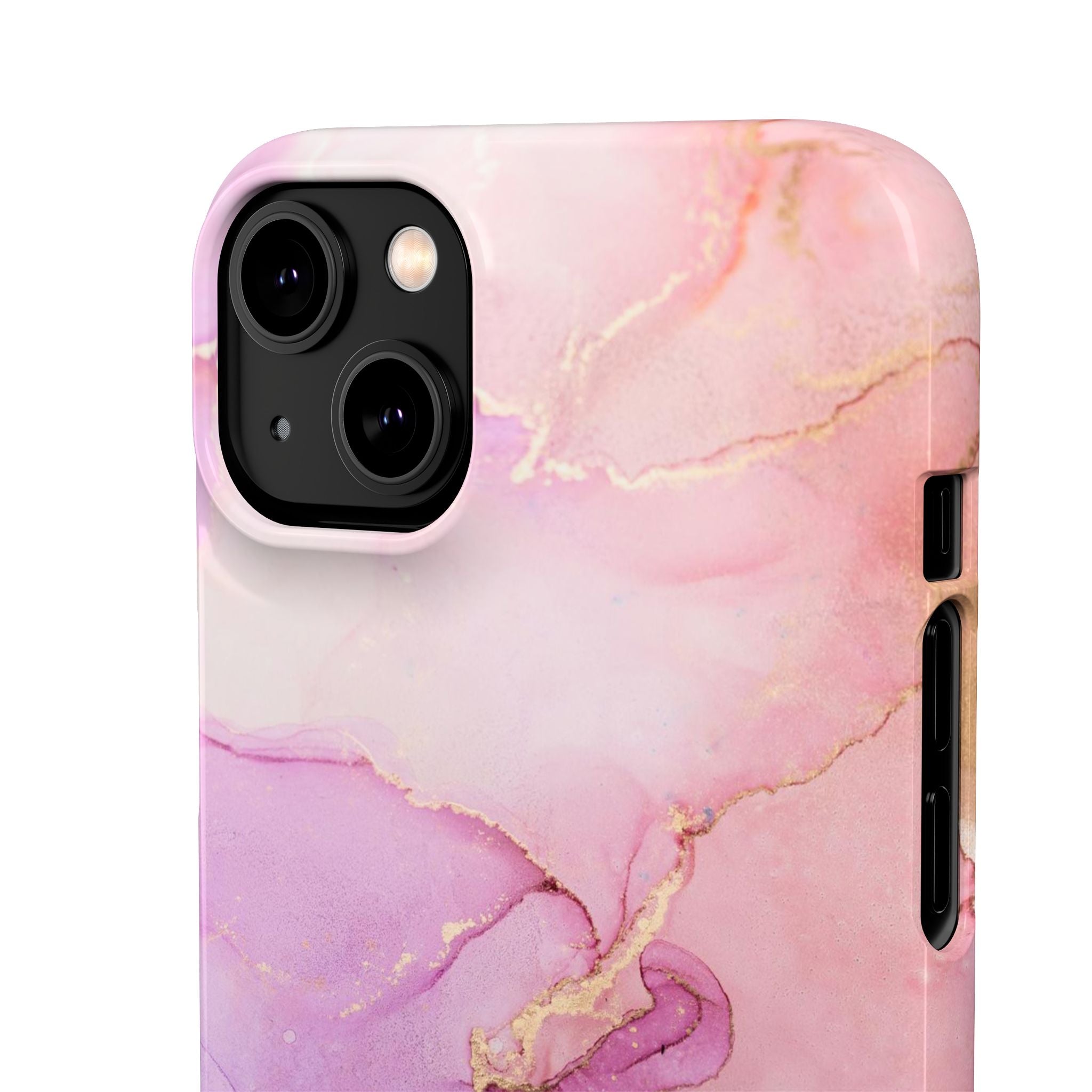 Pink Marble - Snap Case