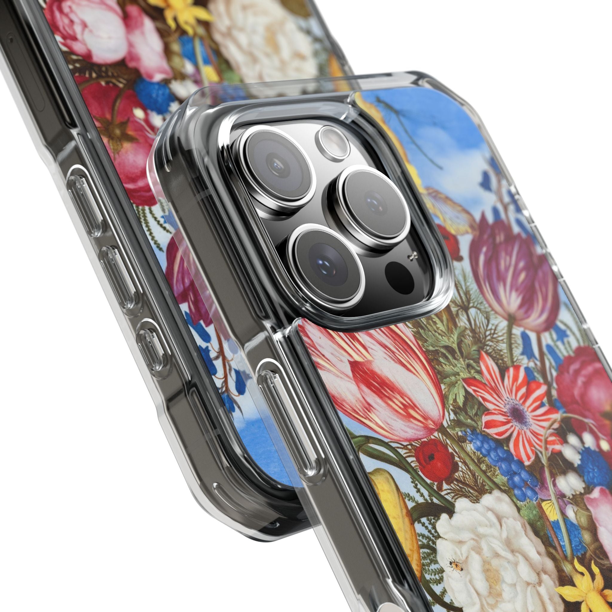 Bouquet of Flowers by Ambrosius Bosschaert - Magnetic Clear Impact Case