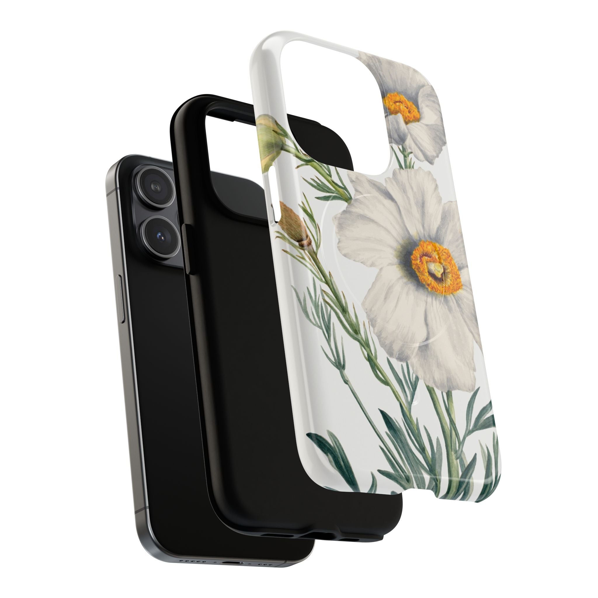 Matilija Poppy by Mary Vaux Walcott - Tough Magnetic Case