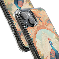 Image of Peacock - Magnetic Clear Impact Case