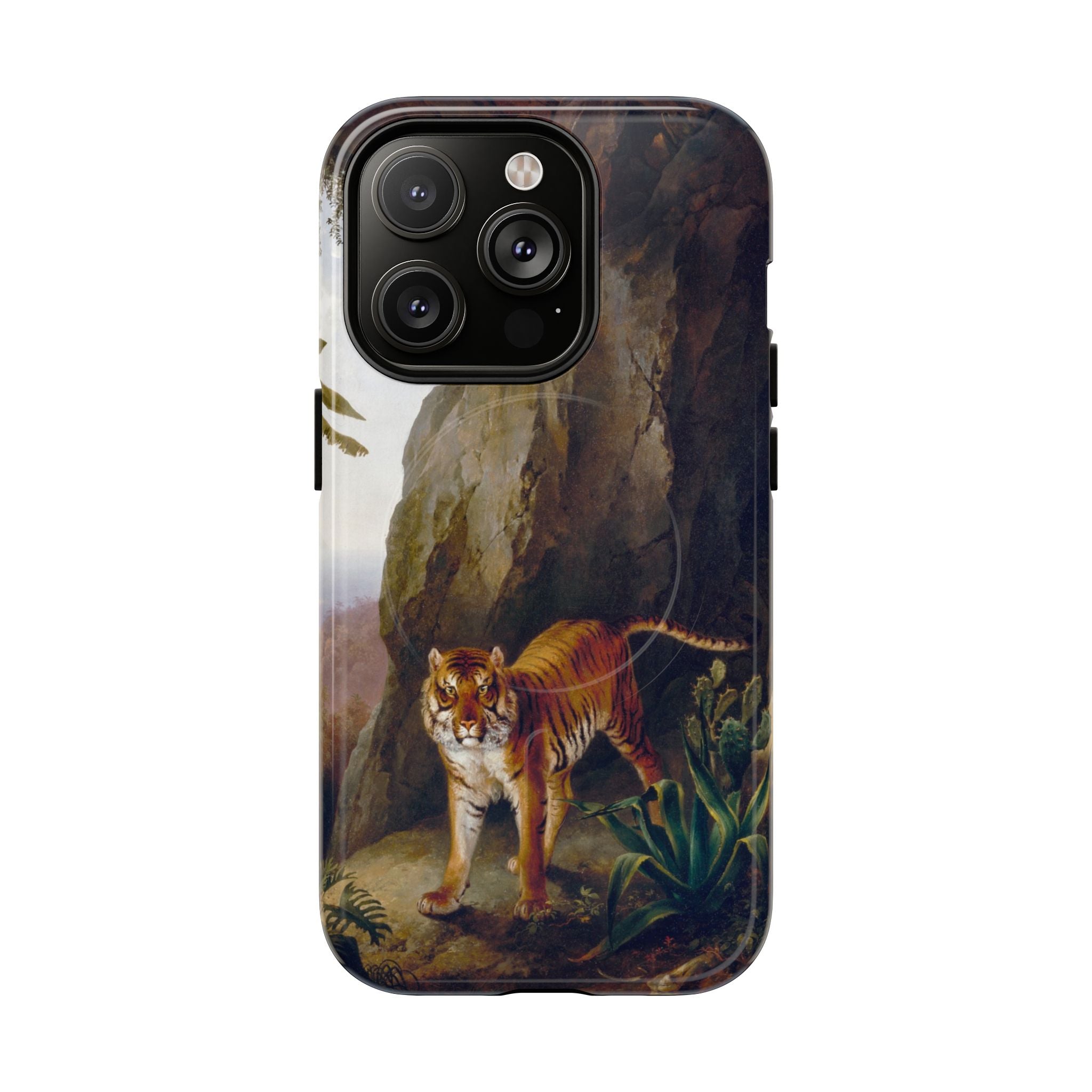 Tiger in a Cave (ca. 1814) - Tough Magnetic Case