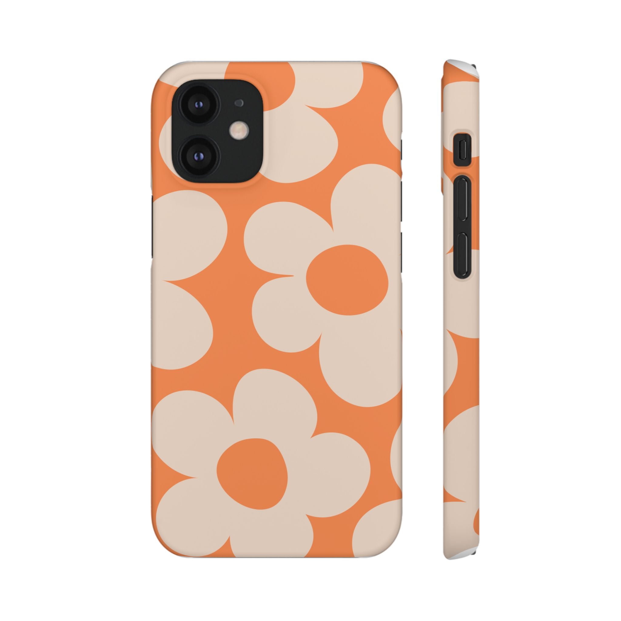 Retro Flowers - Snap Case