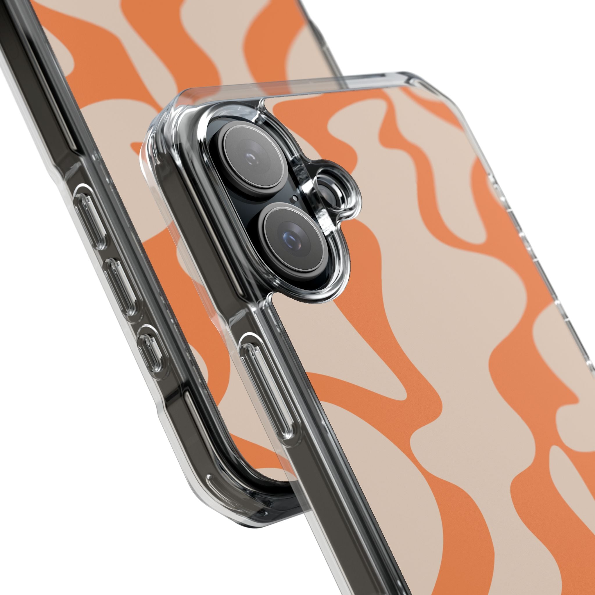 Retro Ripples - Magnetic Clear Impact Case