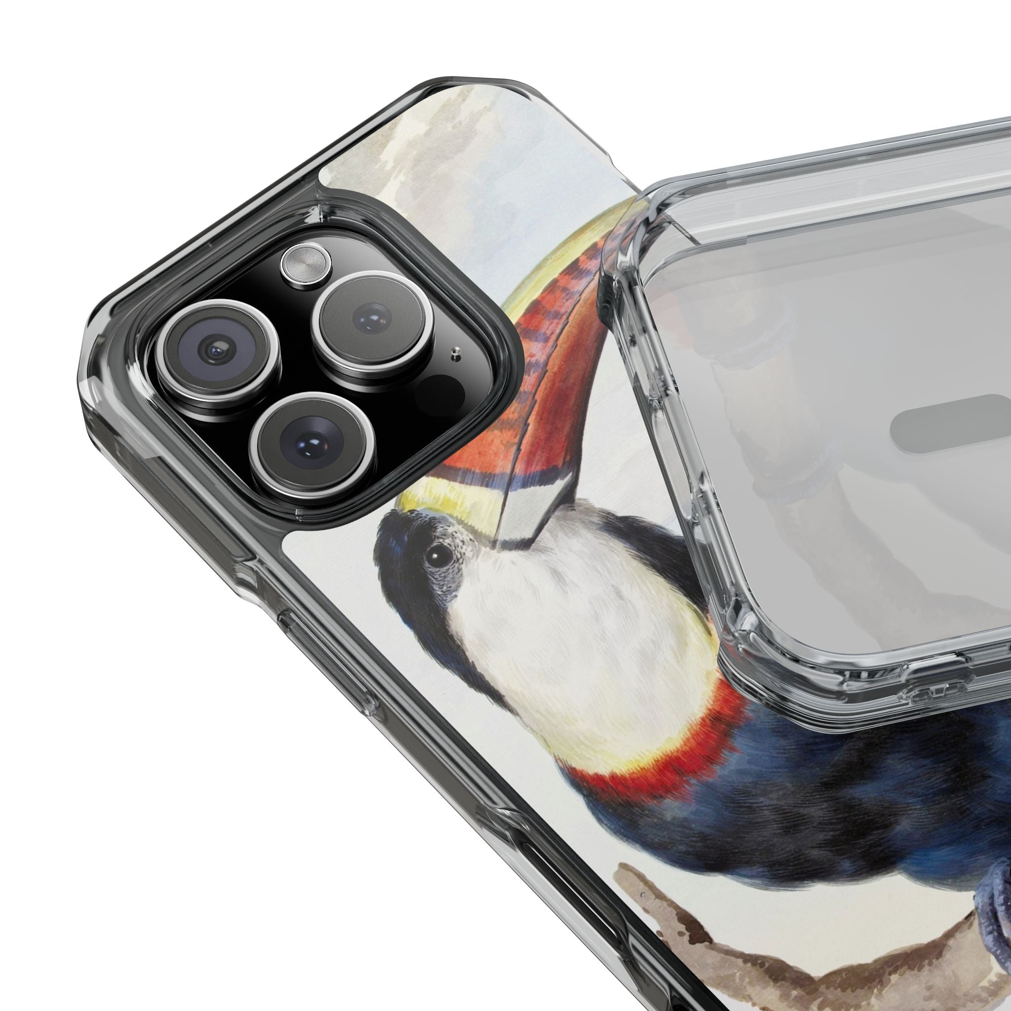 Red-billed Toucan (1748) - Magnetic Clear Impact Case