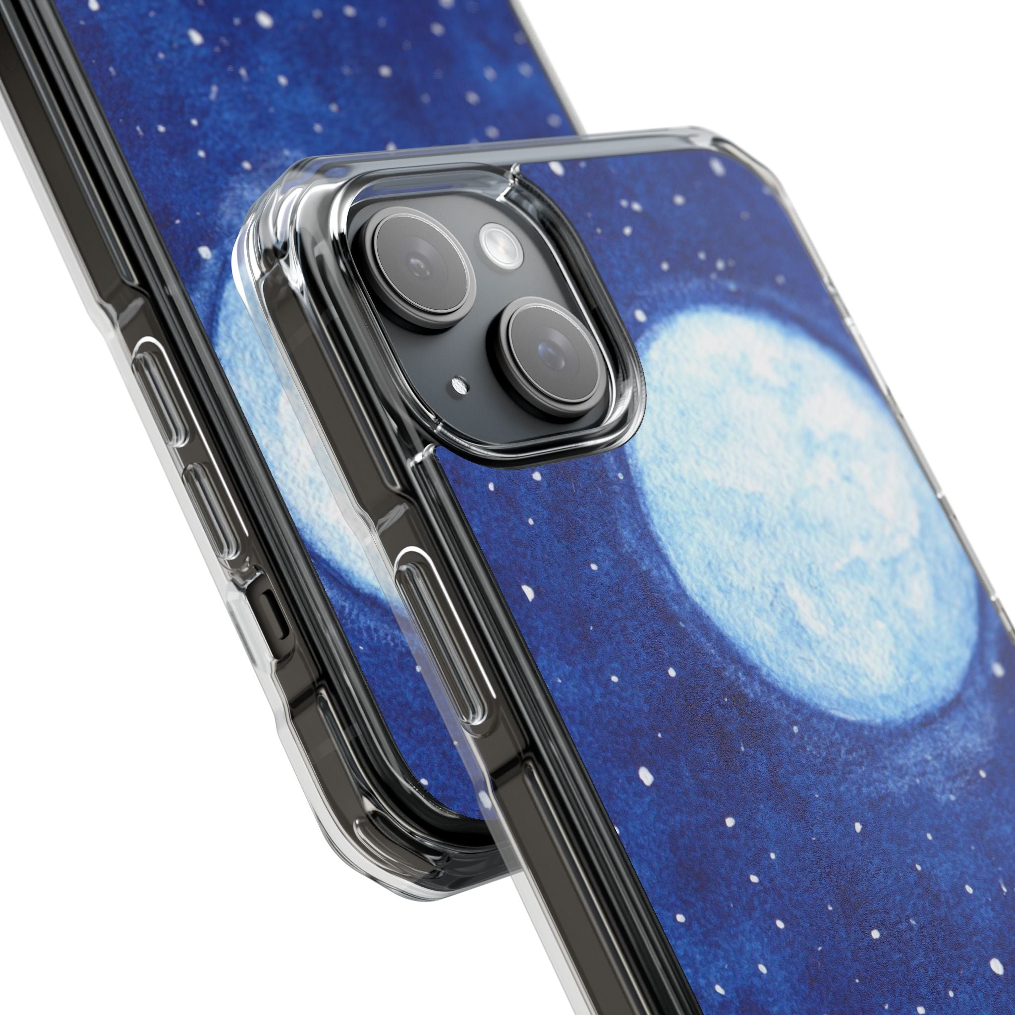 Night Moon - Magnetic Clear Impact Case