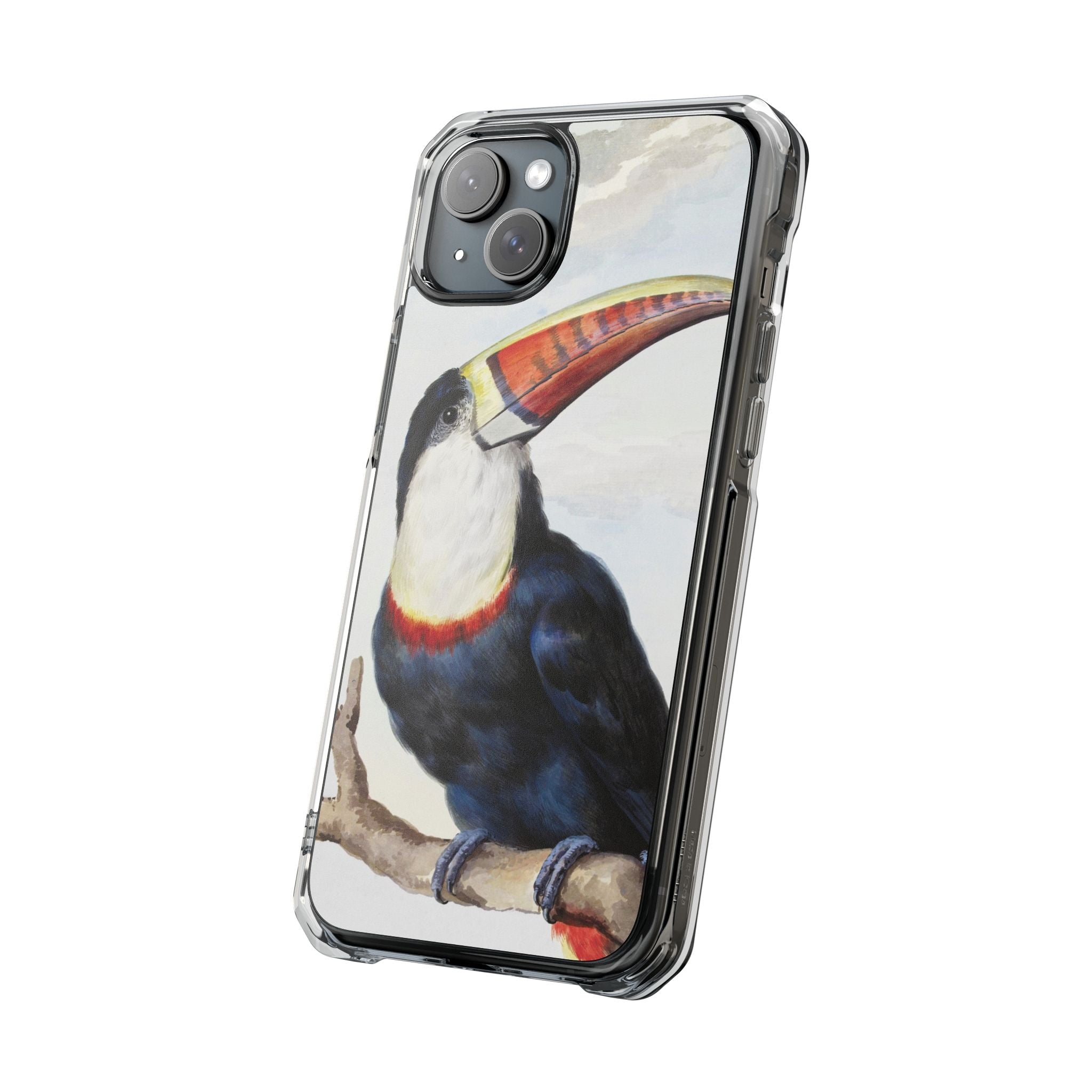 Red-billed Toucan (1748) - Magnetic Clear Impact Case