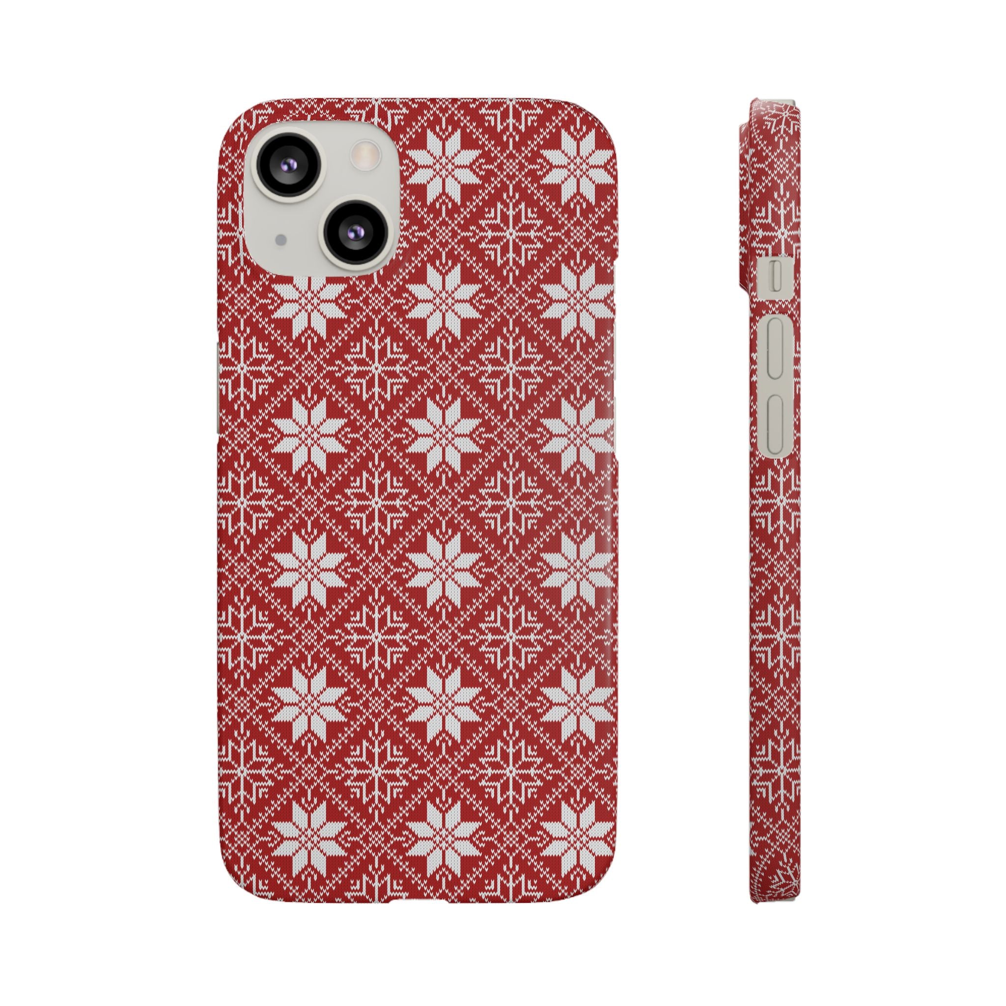 Snow Flake - Snap Case