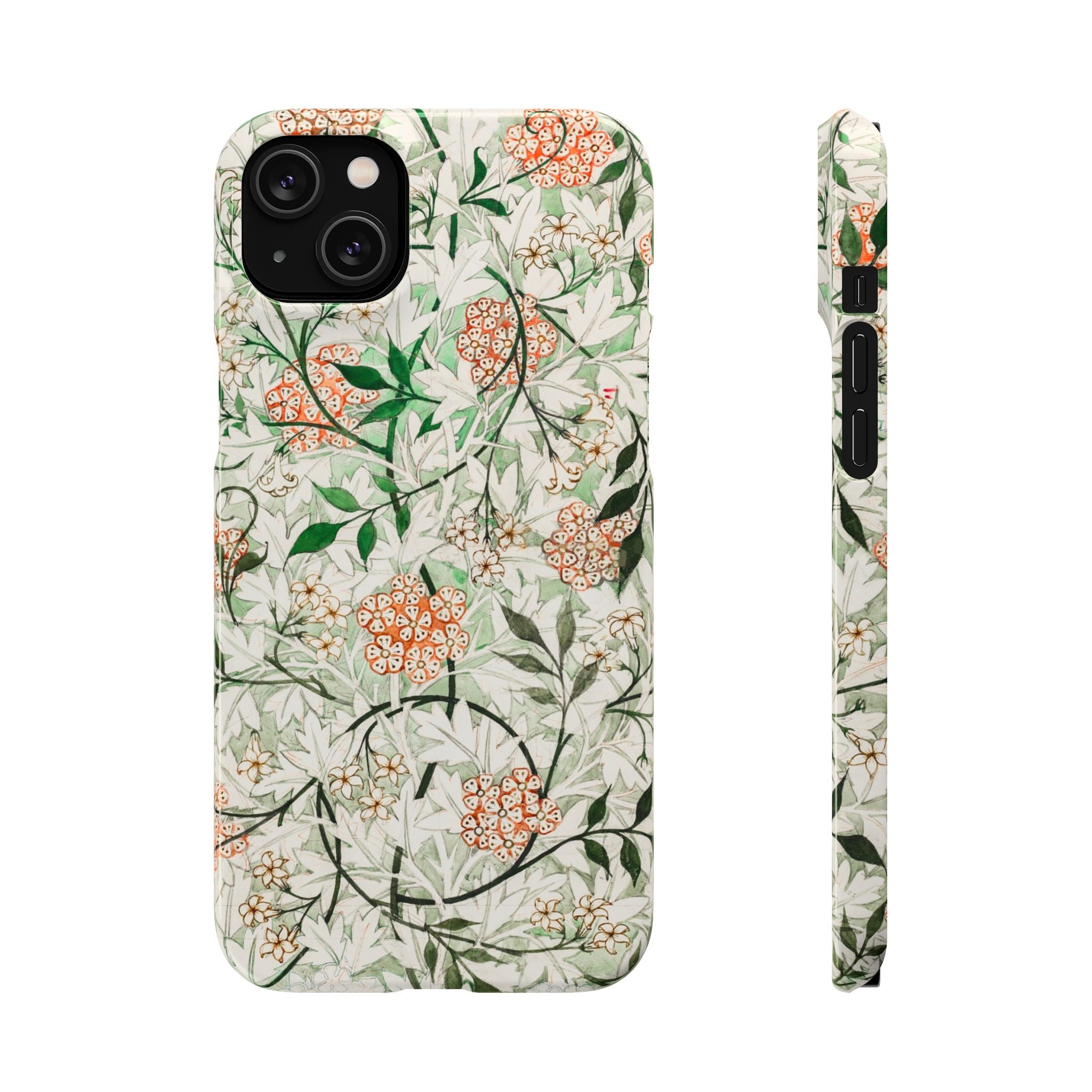 William Morris's (1834-1896) famous Jasmine pattern artwork - Snap Case