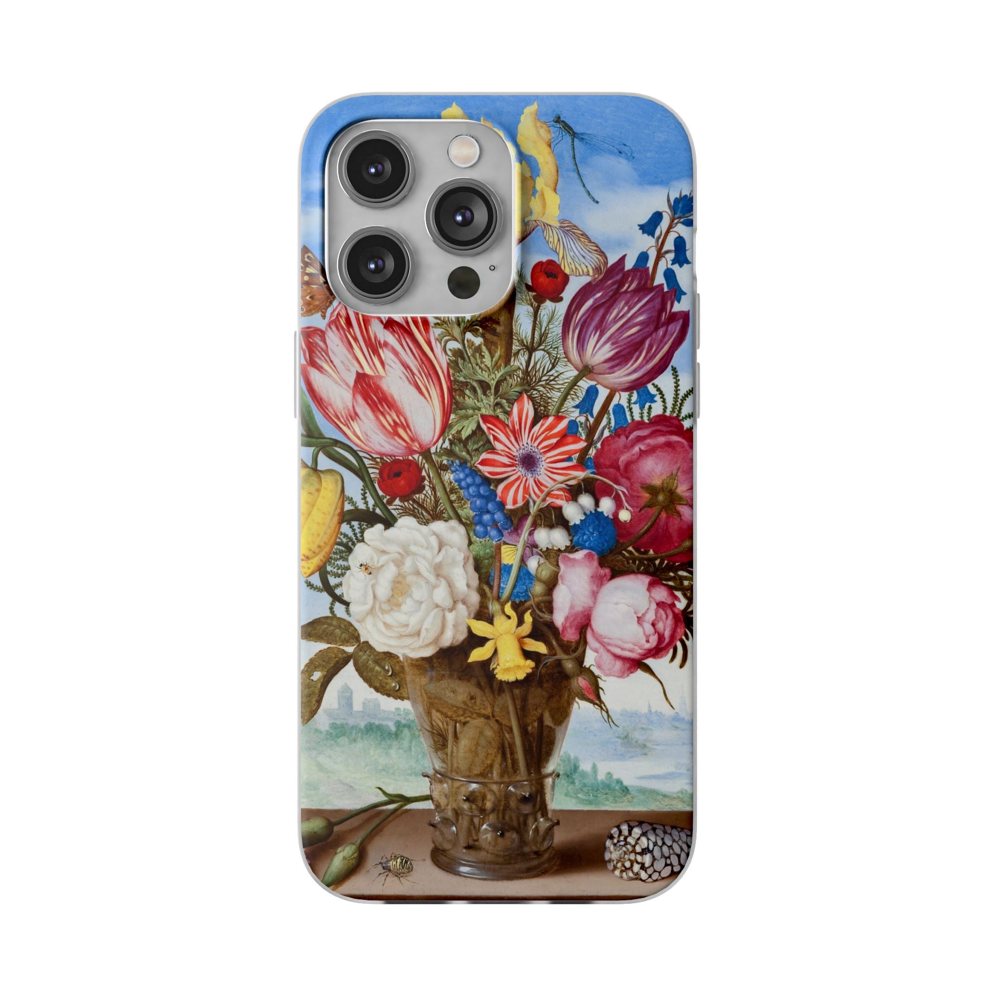 Bouquet of Flowers by Ambrosius Bosschaert - Flexi Case