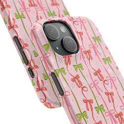 Image of Christmas Ribbon - Snap Case