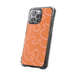 Image of Retro Waves - Magnetic Clear Impact Case