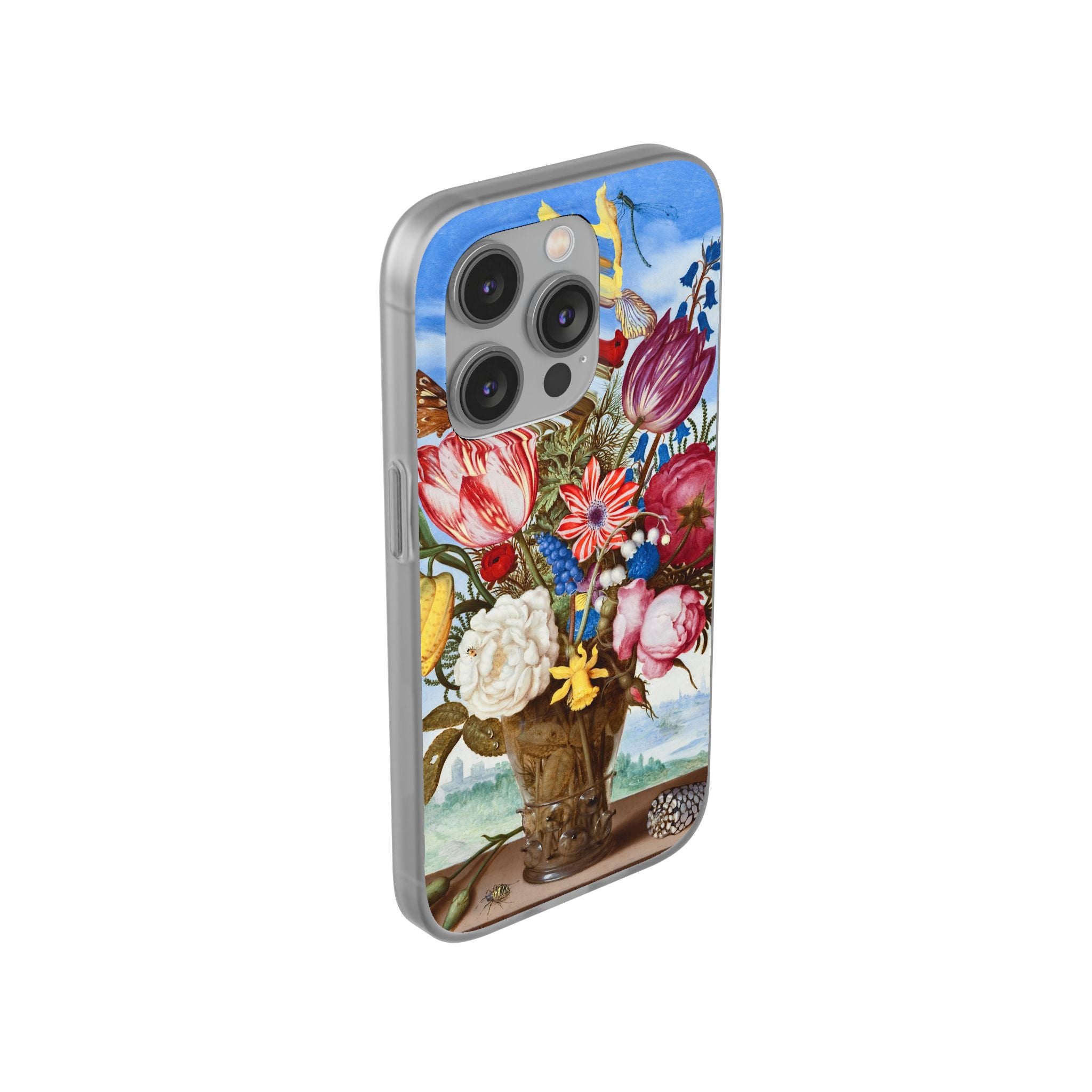 Bouquet of Flowers by Ambrosius Bosschaert - Flexi Case