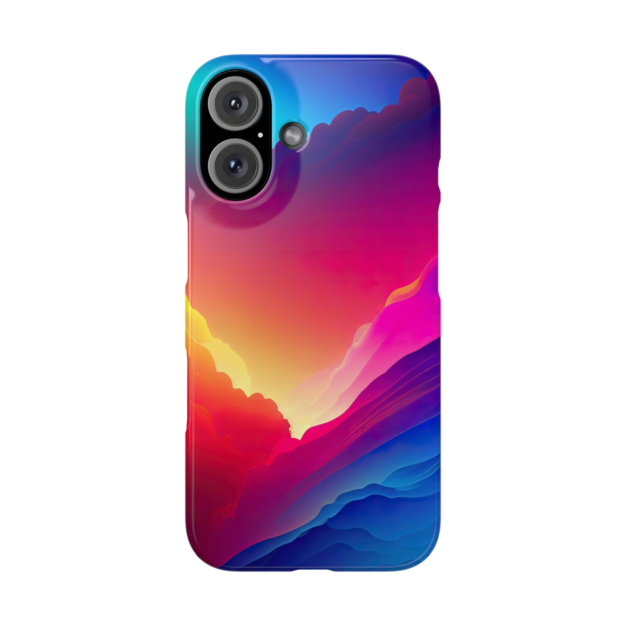 Rainbow Clouds - Snap Case