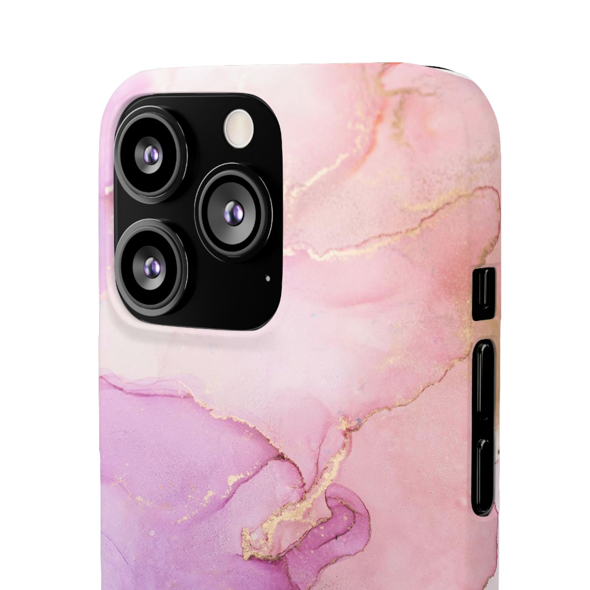 Pink Marble - Snap Case