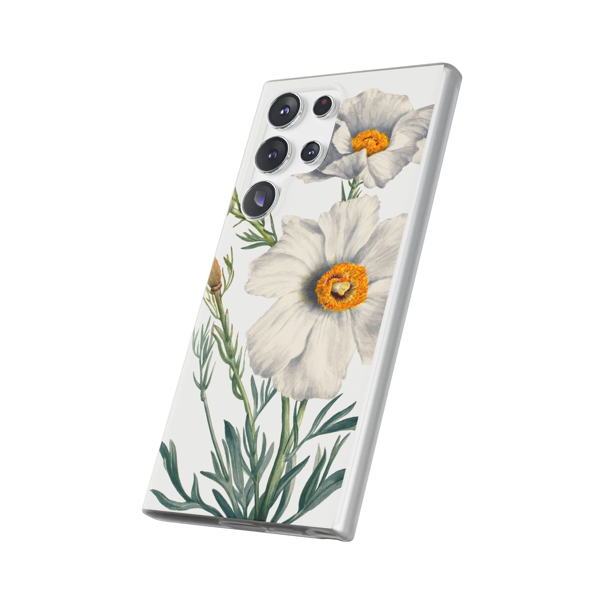 Matilija Poppy by Mary Vaux Walcott - Flexi Case