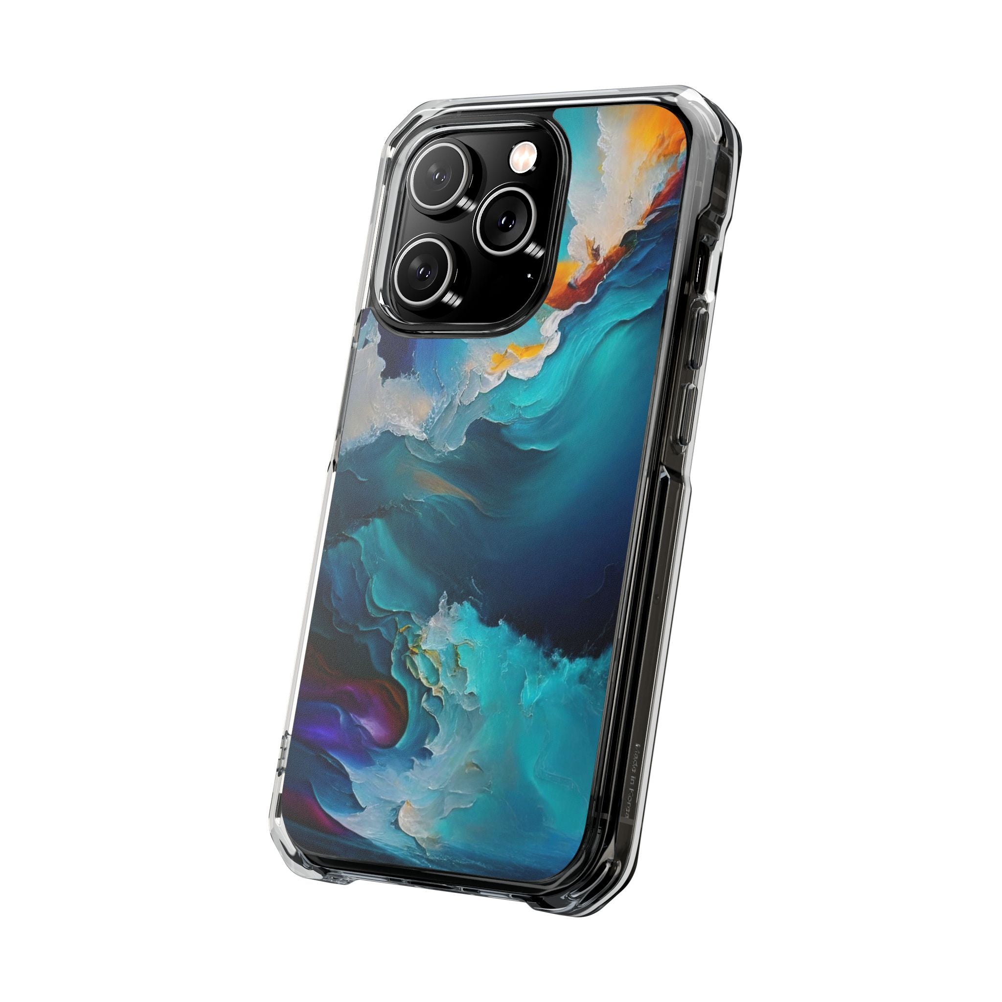 Brushstrokes - Magnetic Clear Impact Case