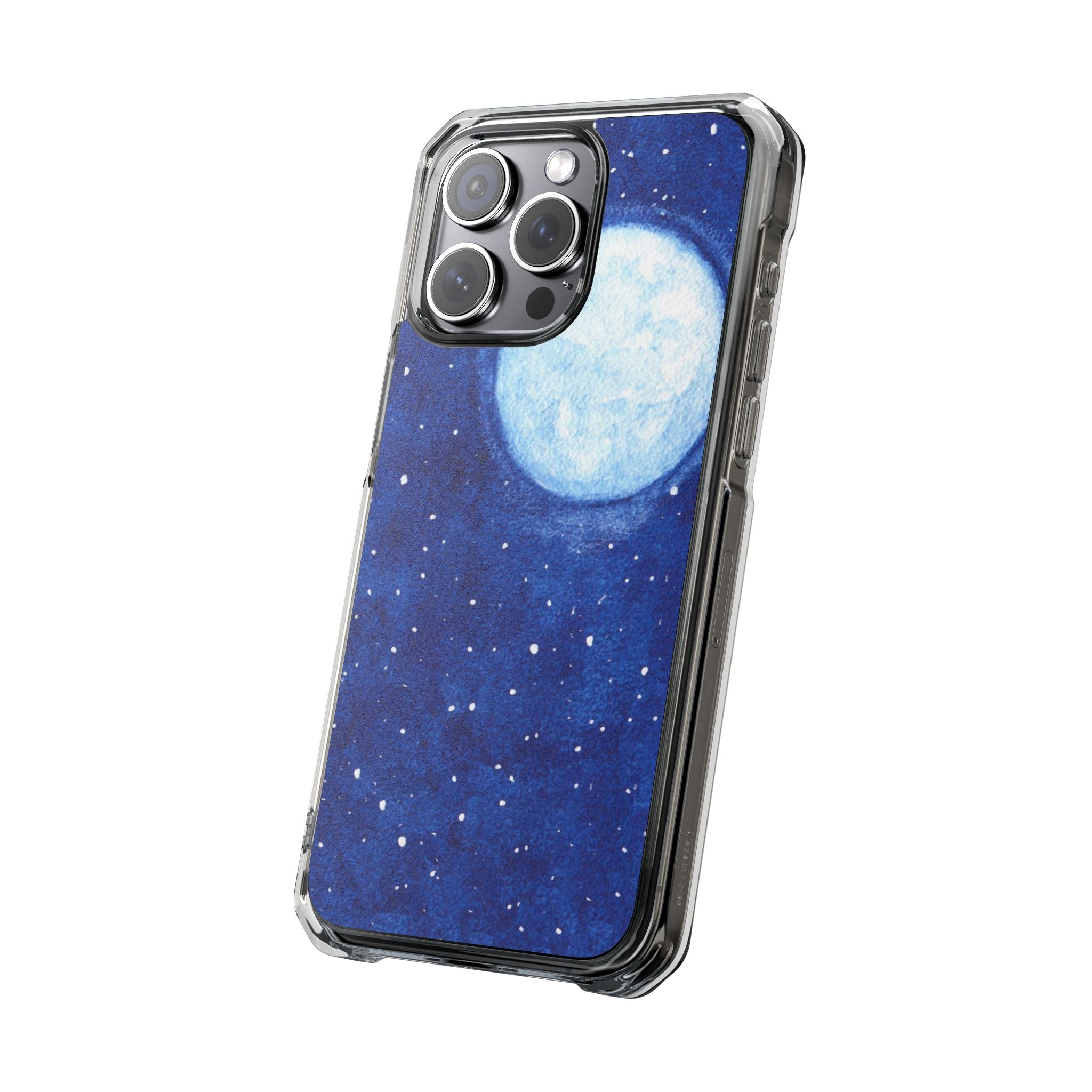 Night Moon - Magnetic Clear Impact Case