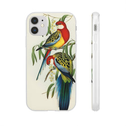 Image of Rosehill Parakeet by Elizabeth Gould - Flexi Case