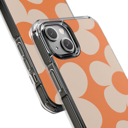 Image of Retro Flowers - Magnetic Clear Impact Case