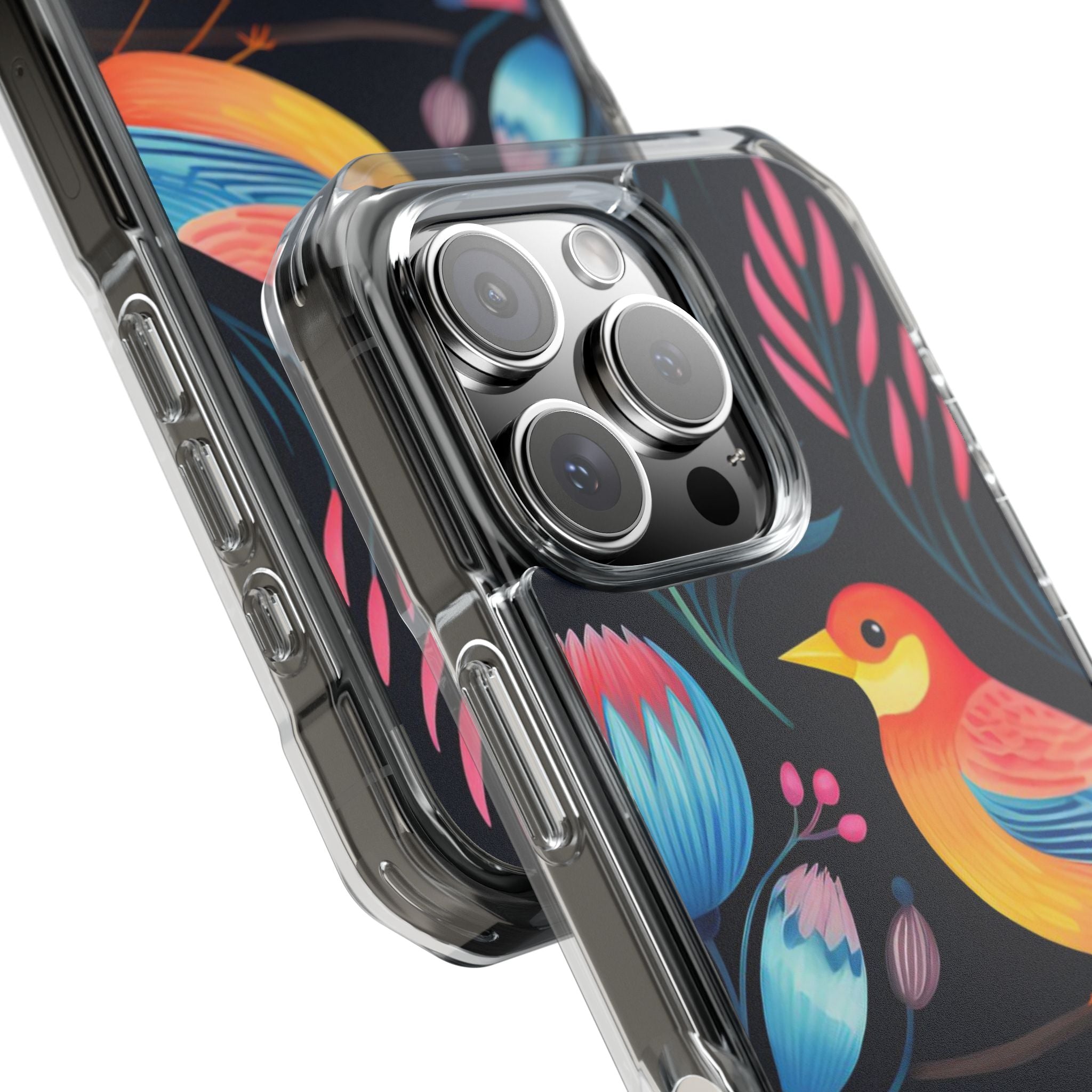 Bright Birds - Magnetic Clear Impact Case