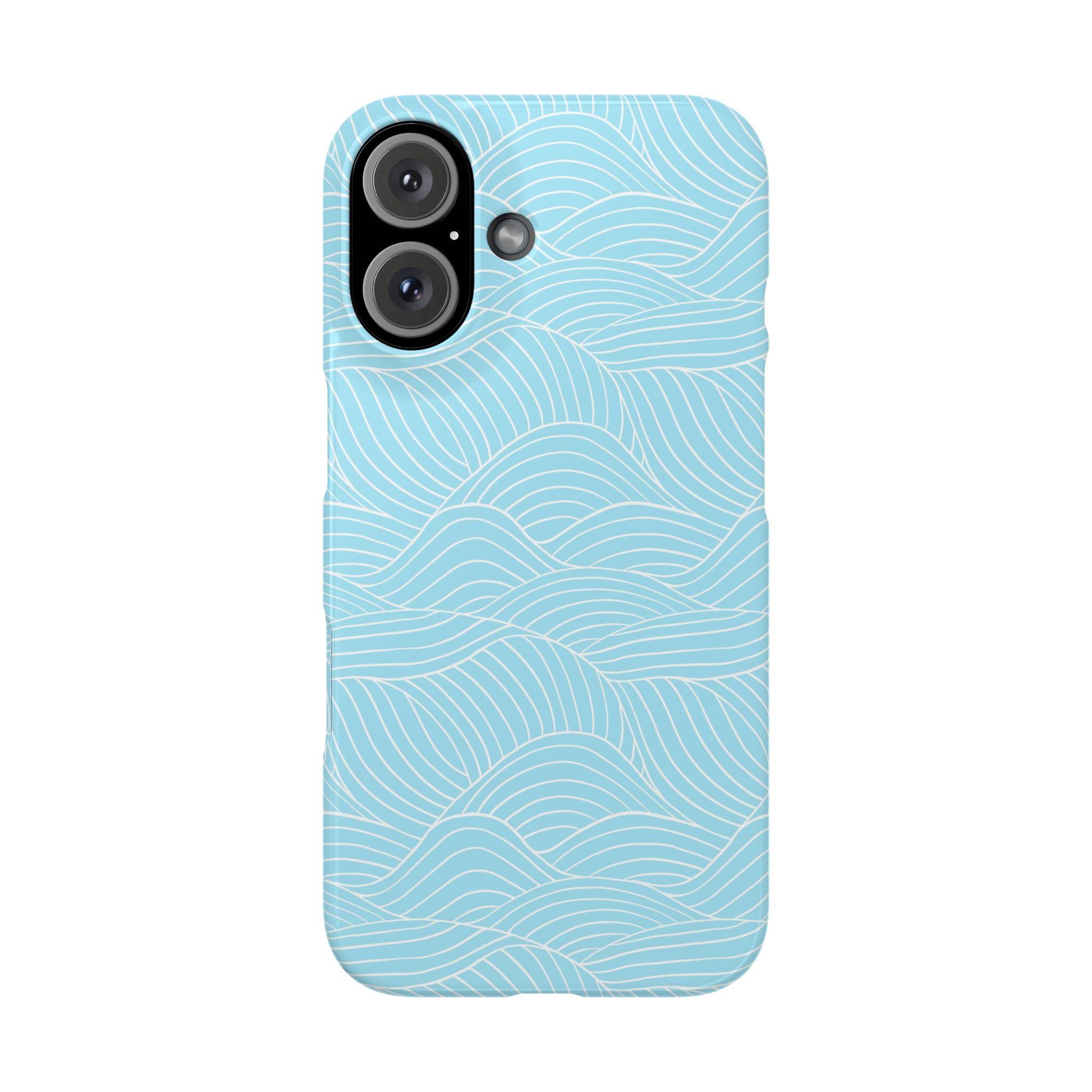 Ocean Lines - Snap Case