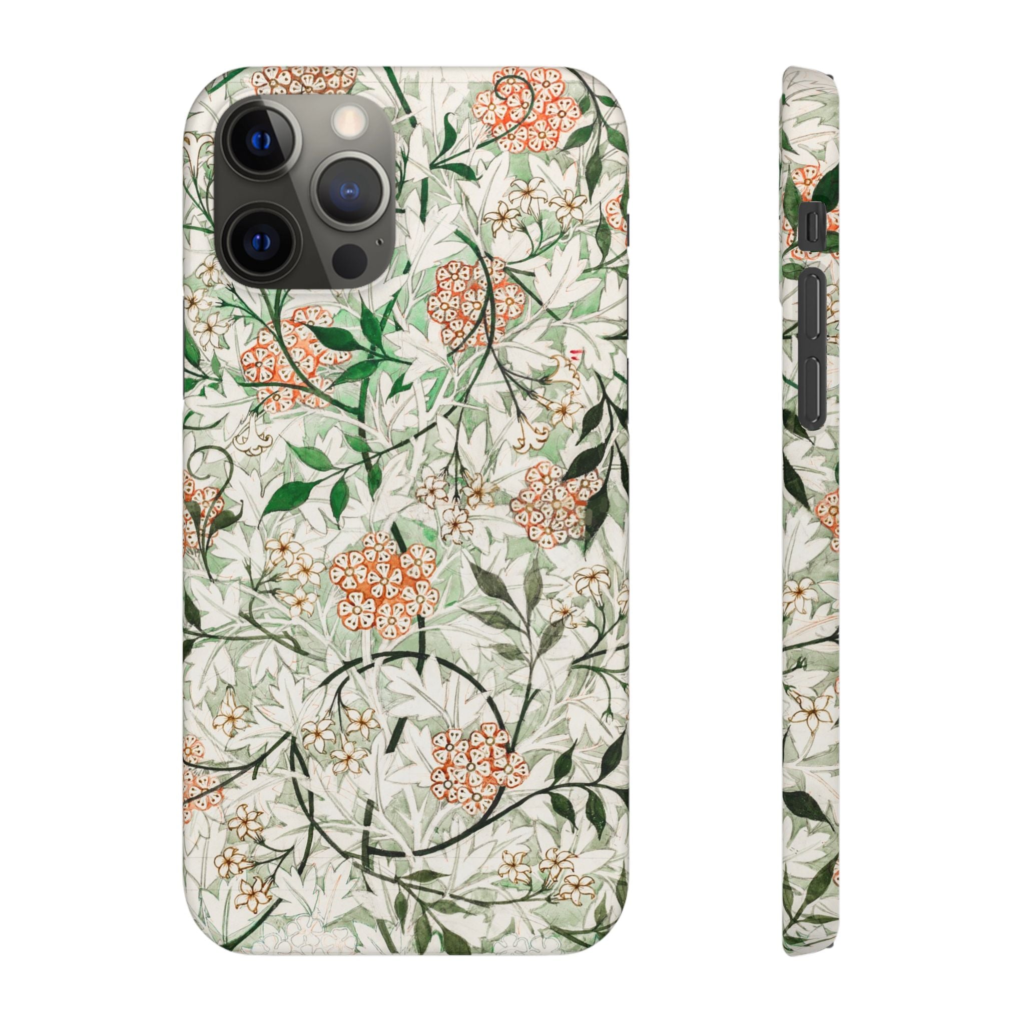 William Morris's (1834-1896) famous Jasmine pattern artwork - Snap Case