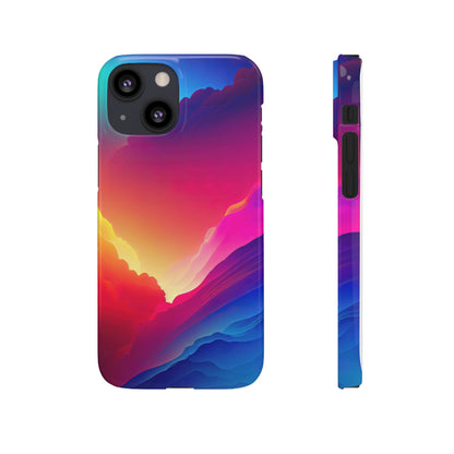 Rainbow Clouds - Snap Case