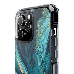 Image of Blue Marble - Magnetic Clear Impact Case