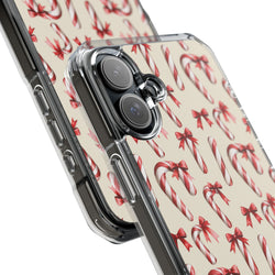 Image of Candy Cane Lane - Magnetic Clear Impact Case