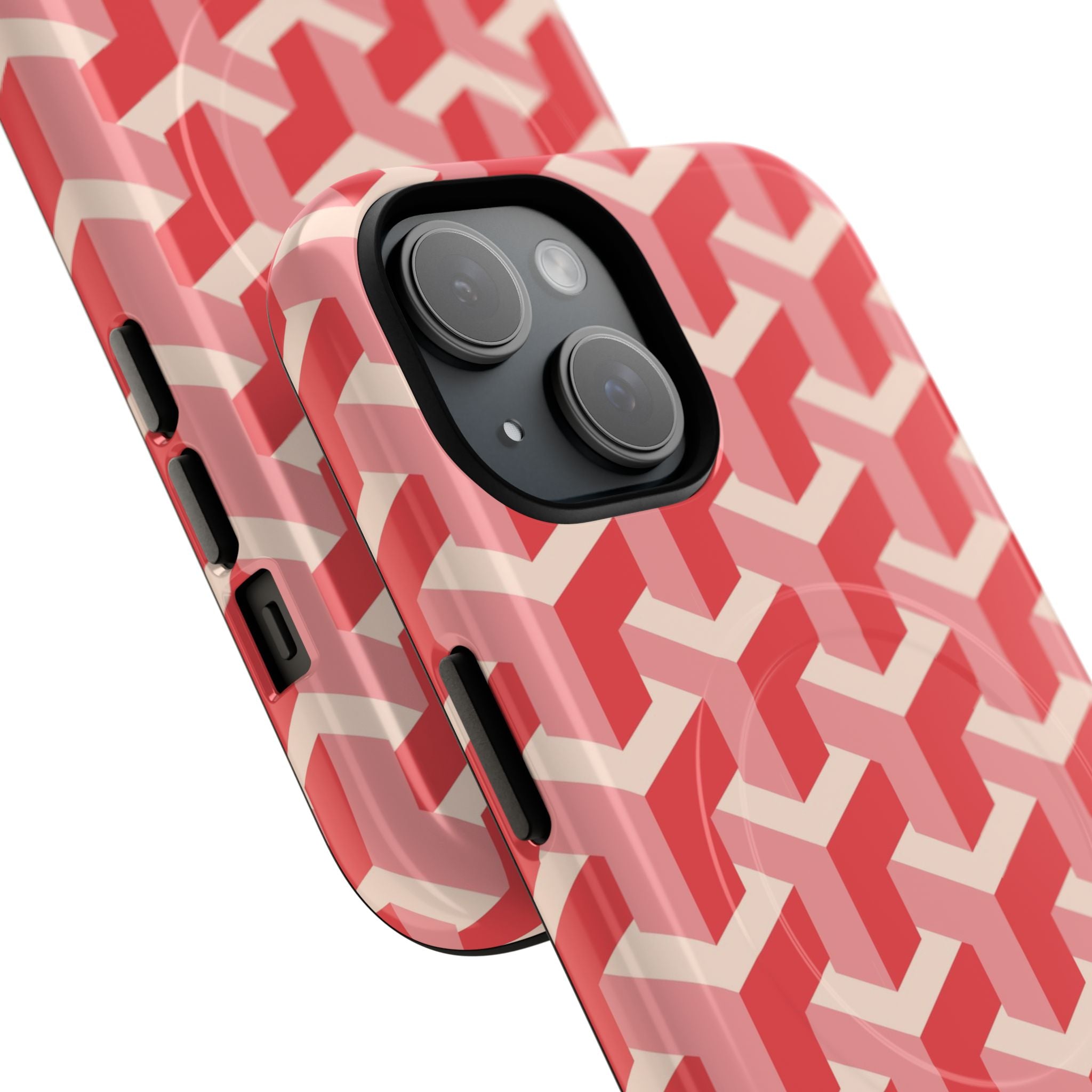 Pink Geo - Tough Magnetic Case