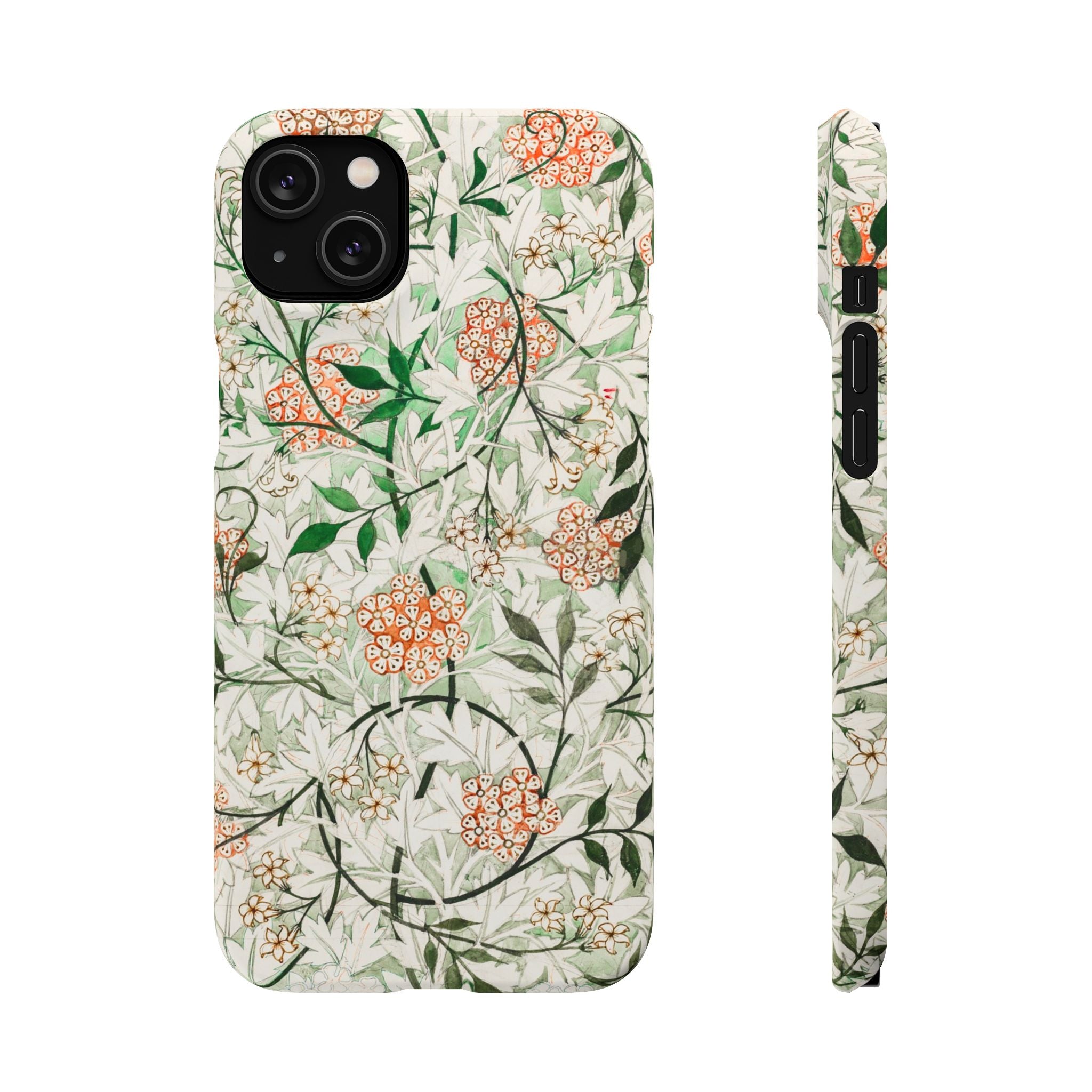 William Morris's (1834-1896) famous Jasmine pattern artwork - Snap Case