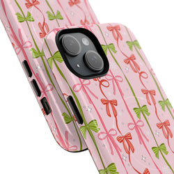 Image of Christmas Ribbon - Tough Magnetic Case