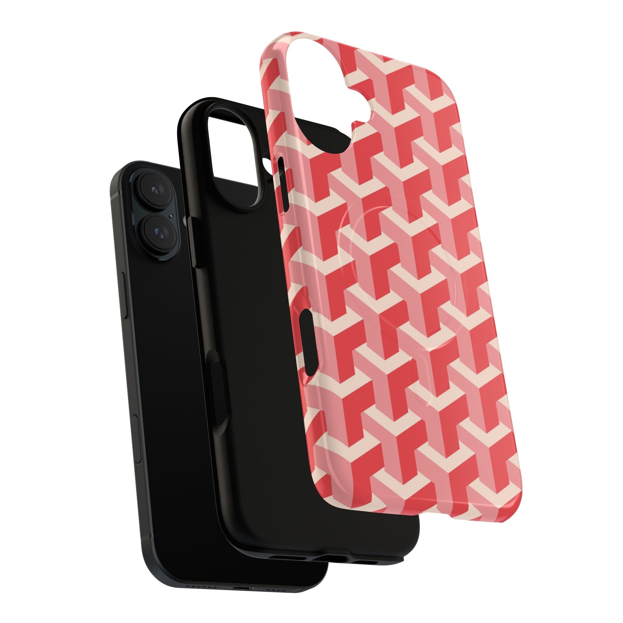 Pink Geo - Tough Magnetic Case