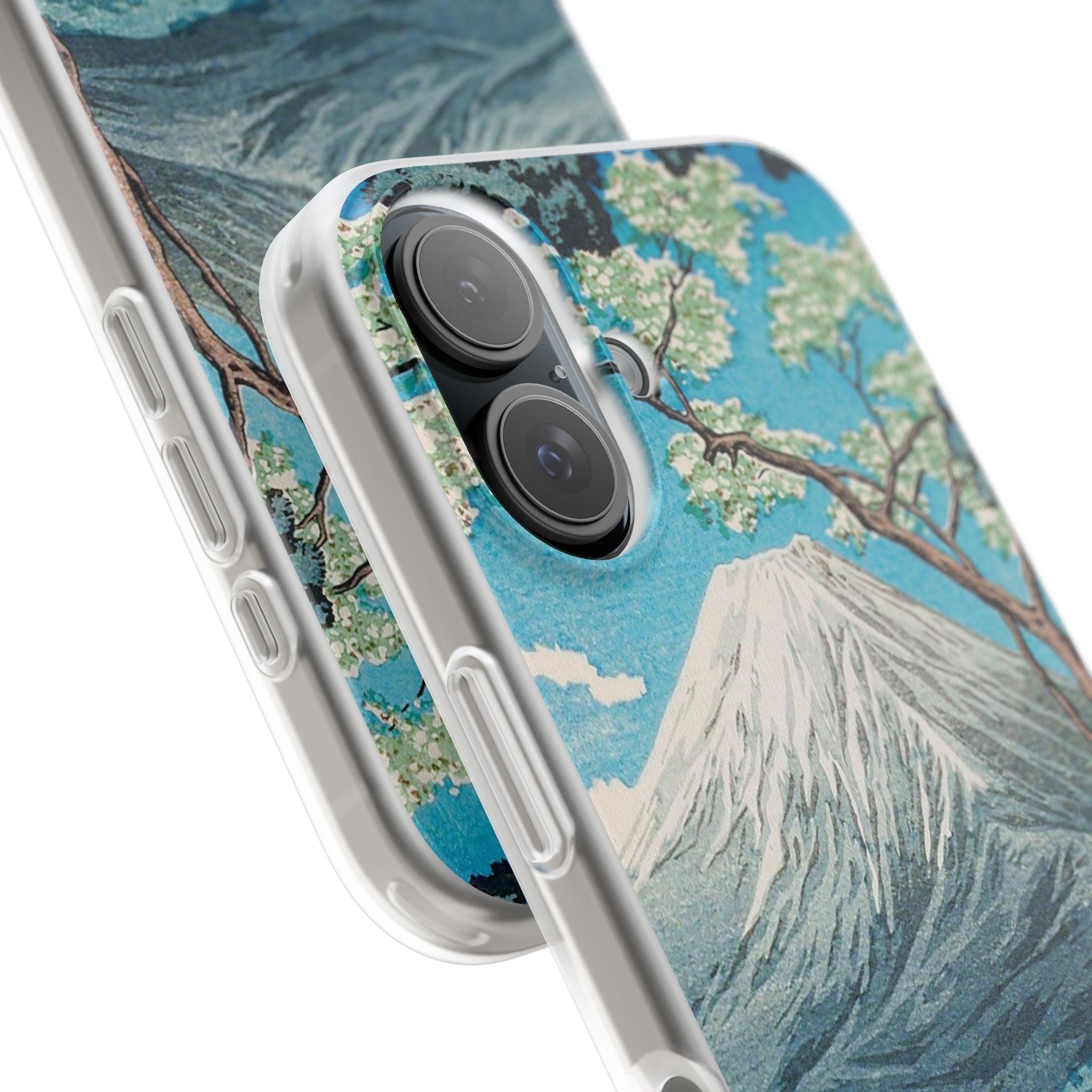 Mount Fuji from Lake Yamanaka - Flexi Case