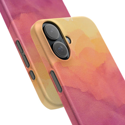 Watercolour Sunrise - Snap Case