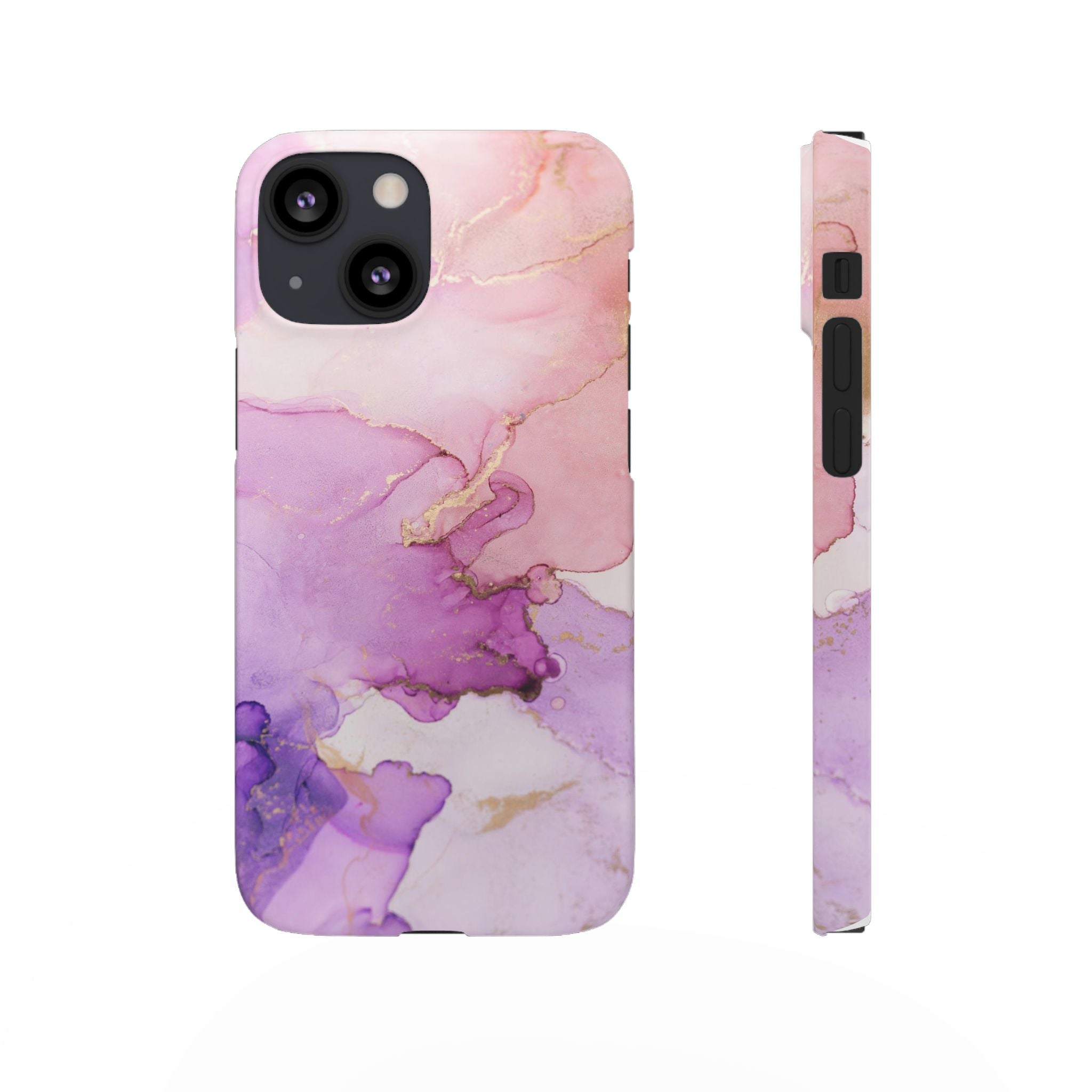 Pink Marble - Snap Case