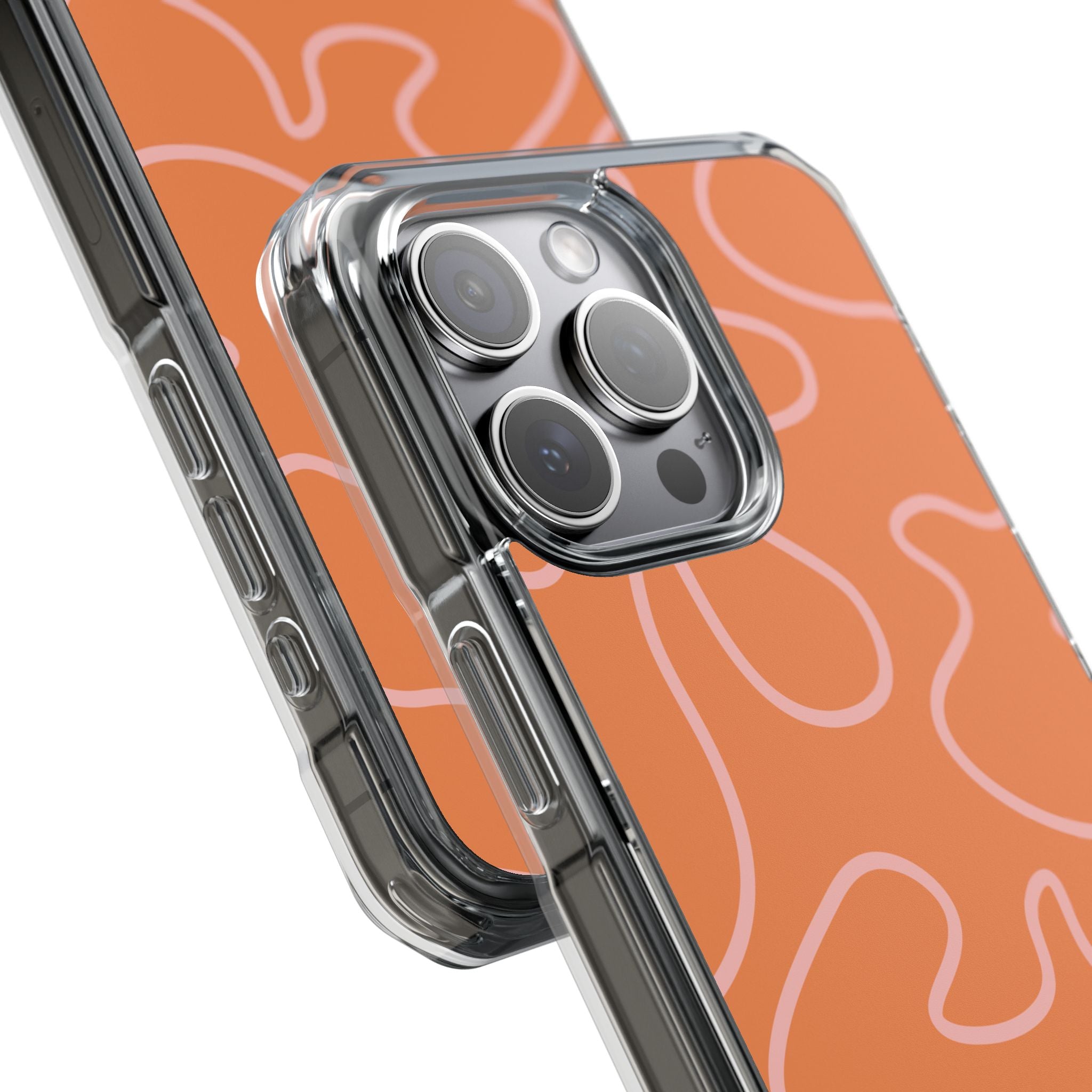 Retro Waves - Magnetic Clear Impact Case