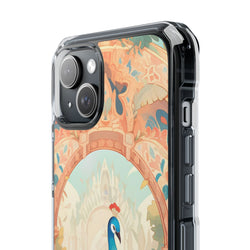 Image of Peacock - Magnetic Clear Impact Case