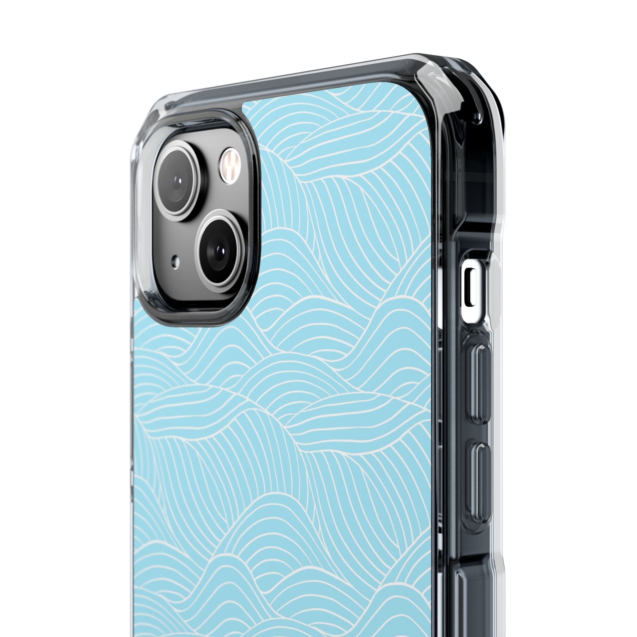 Ocean Lines - Magnetic Clear Impact Case